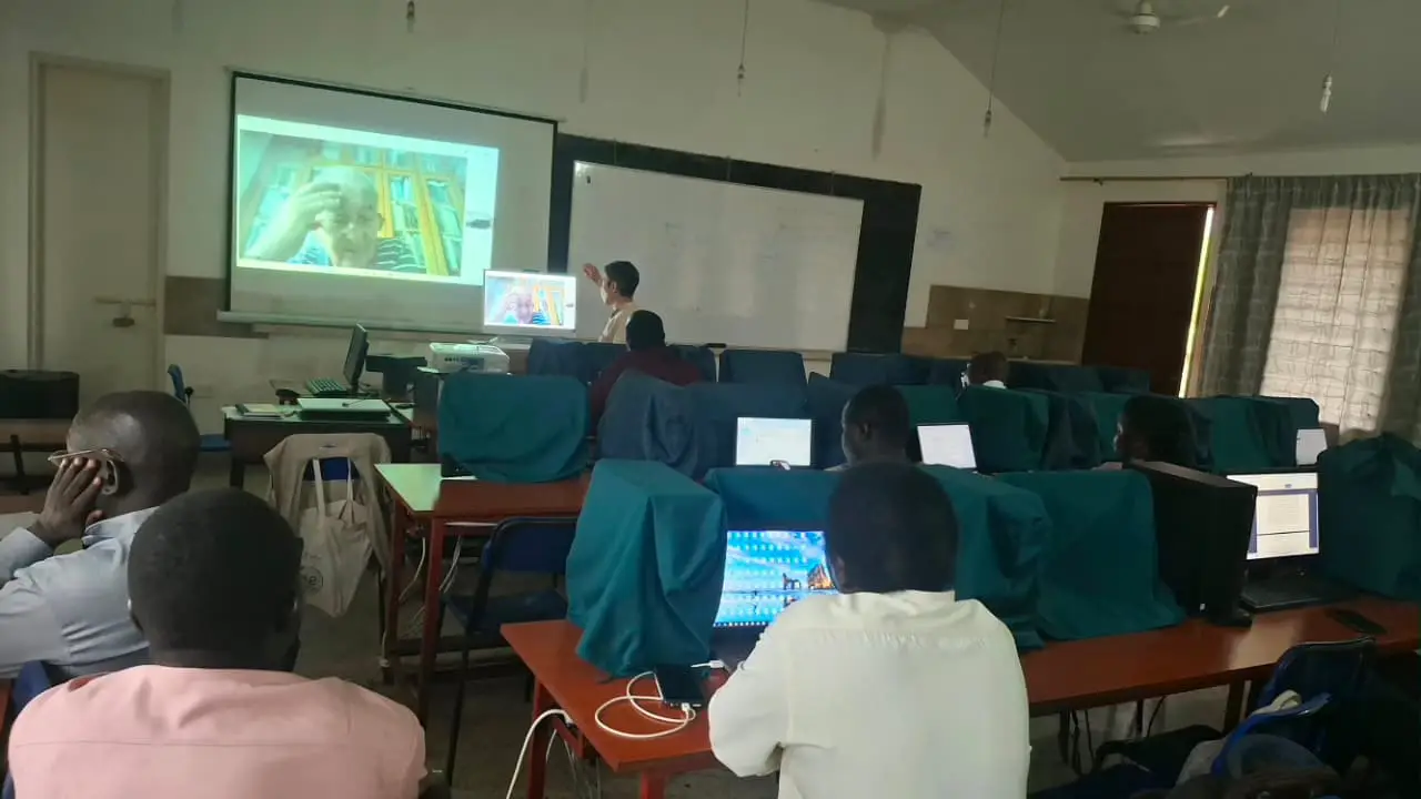 Training session in Juba